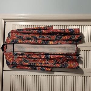 Cardigan with pockets from The ZigZag Stripe, XL, Multicolor paisley pattern